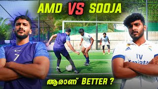 AMD vs SOOJA whos better in football [upl. by Drofxer]