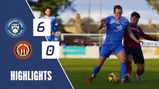 Match Highlights  🔵 Lowestoft Town 🆚 Heybridge Swifts 🔴 041123 [upl. by Asserac]