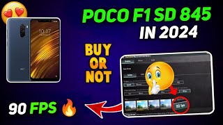 Poco F1 Buy For Gaming In 2024  Poco F1 Pubg Test  Poco F1 Bgmi Test  Poco F1 Lag Fix Kaise Kare [upl. by Checani975]