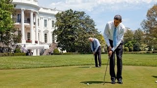 Top 10 US Presidents in Golf [upl. by Suiratnod930]