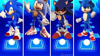 Sonic Prime 🔴 Sonic Boom 🔴 Sonic The Hedgehog 🔴 Sonic Exe  Coffin Dance  Tiles Hop EDM Rush [upl. by Nnylear580]