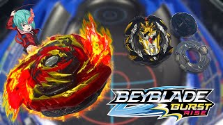 MASTER SMASH Master Devolos VS Prime Apocalypse Delta VS Arthur Beyblade Burst Rise [upl. by Havard921]