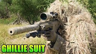 How To Make A Ghillie Suit  Airsoft Adventures [upl. by Nnov]