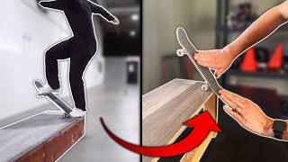 SKATEBOARD VS HANDBOARD SHANE ONEILL TRICKS [upl. by Anerres451]