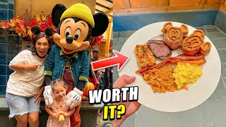 ✨ ALLNEW 2024 Mickey’s Autumn Adventures Breakfast Buffet  Food Characters  FULL Experience [upl. by Narmi]