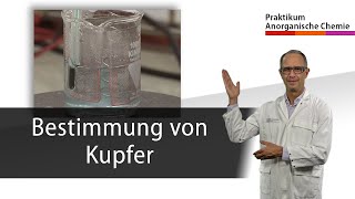 Bestimmung von Kupfer  Praktikum Anorganische Chemie [upl. by Henryson]