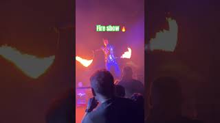 Fire Show 🔥 happytimes valleyscare valleyfair halloween2024 [upl. by Yniffit]