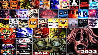 Every 5000 Jumpscare in FNAF WORLD OF JUMPSCARES [upl. by Anelah]