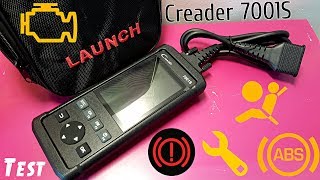 quotTestquot Le meilleur outil diagnostic pour les particuliers quotLaunch Creader 7001Squot [upl. by Keligot]