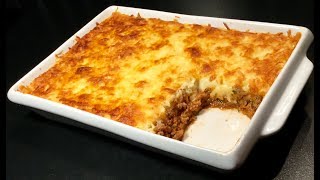 RECETTE EXPRESS LE HACHIS PARMENTIER À LA TOMATE [upl. by Mulry887]