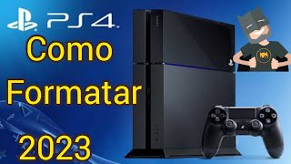 FORMATAR PS4  Padrões de fábricaATUALIZADO vender ou comprar [upl. by Kara]