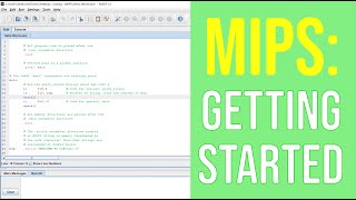 Starting Up MARS  MIPS Tutorial [upl. by Iviv214]