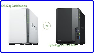 Review DS223j DiskStation vs Synology DS223 NAS [upl. by Ycrad]