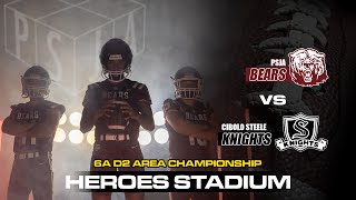 PSJA Bears vs Cibolo Steele Knights 6A D2 Area Championship [upl. by Rede]