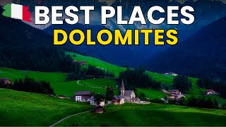 Discover the Top 5 Best Places to Visit in Dolomites Italy [upl. by Izzy]