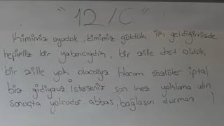 Hepimiz bir zille geldik bir zille yok olacağız son kez yoklama alınacak son kez karne dağıtılacak 🥺 [upl. by Carbo901]