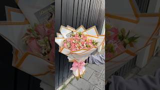 bouquet de rosas DECORALIA emprendimiento tutorial arreglofloral flores asmr [upl. by Georgy]