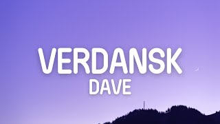 Dave  Verdansk Lyrics [upl. by Aneetsirhc]