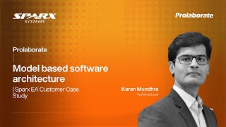 Model based software architecture  Sparx EA Customer Case Study [upl. by Ynalem]