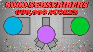 The Inconsistent  600000 Scores For 6000 Subscribers  Diepio [upl. by Polik]