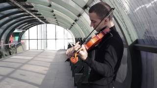 Playing on the Streets  Gnossienne No1 Violin Cover Sefa Emre İlikli [upl. by Arimas]