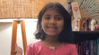 Abhirami at age 6  her investing lessons Part1 [upl. by Nirahs174]