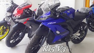 Yamaha R15 V3 2022  Ficha Técnica Precio Colores  Specs Price Colours  Detalhes Preço Cores [upl. by Underwood342]