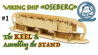 1 Viking ship OSEBERG  model ship building [upl. by Gordy]