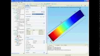 MEMS COMSOL 42 Tutorial 15 [upl. by Deerdre]