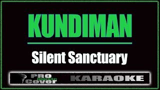 Kundiman  Silent Sanctuary KARAOKE [upl. by Mairim]