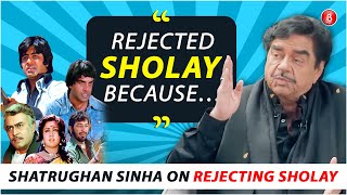 Shatrughan Sinha Reveals why he turned down Jai’s role in Sholay [upl. by Millisent293]