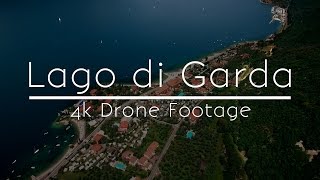 Lake Garda Italy  4k Drone Footage [upl. by Alemak]