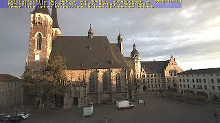 Webcam Marktplatz Köthen Zeitraffer vom 20241014 [upl. by Ainoval]