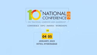 ETTech X and Brainfeed 10th National conference on 5 January 2023 at Hitex Hyderabad [upl. by Huttan]