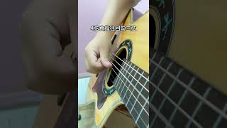 一分钟学会吉他弹唱 0基础吉他教学 乐器培训 成人学吉他 guitar solo music [upl. by Larred]