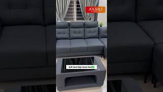 Leatherette 6 seater Corner Sofa😍😍😍 jolaali sofahyderabad [upl. by Aniri]