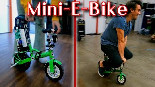 I Made A DIY Mini EBike [upl. by Conlee872]