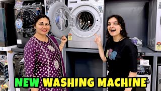 NEW WASHING MACHINE  Family life vlog  Aayu and Pihu Show [upl. by Sidon]