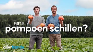 Moet je pompoen schillen  Dit is het seizoen  Allerhande [upl. by Manheim600]