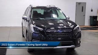 2022 Subaru Forester Touring Sport Utility Akron Canton Wadsworth Cuyahoga Falls Green [upl. by Arriec]