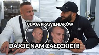 quotONI UDAJĄ PRAWILNIAKÓW DAJCIE NAM ZAŁĘCKICHquot Zawodnicy KSW i UFC WYZYWAJĄ NA WALKĘ 2 VS 2 [upl. by Llebyram195]