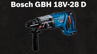 AkkuBohrhammer Bosch GBH 18V28 D  TEST  Deutsch [upl. by Anyrtak134]