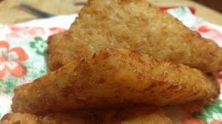 Mcdonalds Hash Browns Recipe  How To Make Fast Food Style Hash Browns  Breakfast Recipe Video [upl. by Edwina]