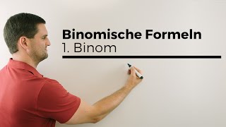 Binomische Formeln 1 Binom Hilfe in Mathe einfach erklärt  Mathe by Daniel Jung [upl. by Sisile]