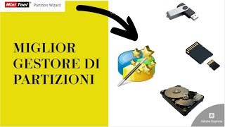 IL MIGLIOR GESTORE DI PARTIZIONI  MINITOOL PARTITION WIZARD [upl. by Dreyer]