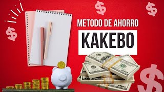 ✅Descubre KAKEBO 💰 El método Japonés para AHORRAR🤑 Controla tu economía 2024 [upl. by Daraj]