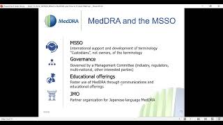 2022 04 13 What is MedDRA and How is it Used [upl. by Thoma]