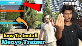 how to install Mods HOW TO INSTALL MENYOO TRAINER IN GTA 5  GTA 5 MODS 2024  HINDIURDU  GWA [upl. by Mariellen]