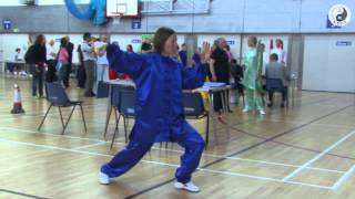 Angela Howarth Tai Chi Chuan 24  London Competition of Traditional Taijiquan 2014 [upl. by Kaitlin]