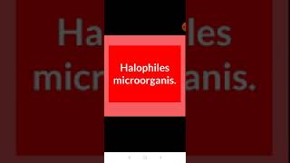 halophilescharacteradaptation physiology moleculer adaptation [upl. by Edlitam]